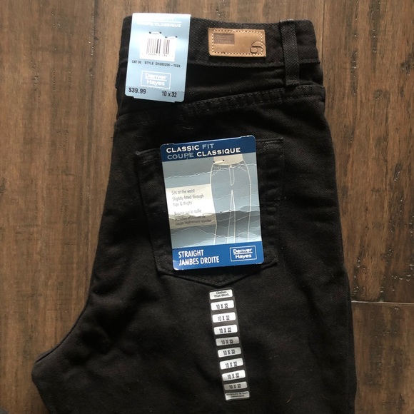 Denver Hayes classic fit black jeans - Picture 2 of 6